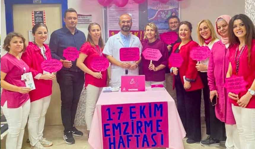 1-7 Ekim Emzirme Haftası'nda anne ve anne adayları bilgilendirildi