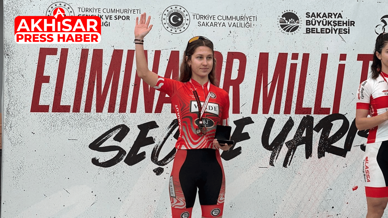 Akhisarlı Pedal Dünya Yolunda: Nazife Tunçel Türkiye 2.’si Oldu