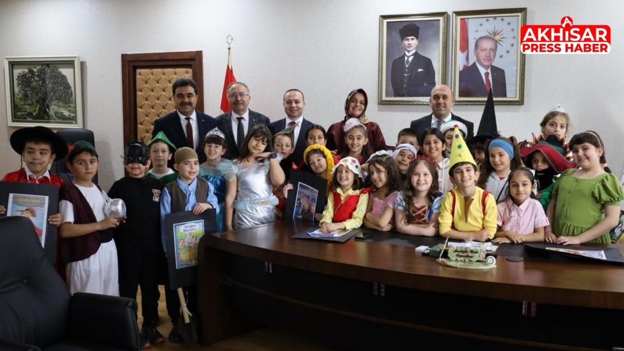 Miniklerden Kaymakam Can’a Renkli Ziyaret