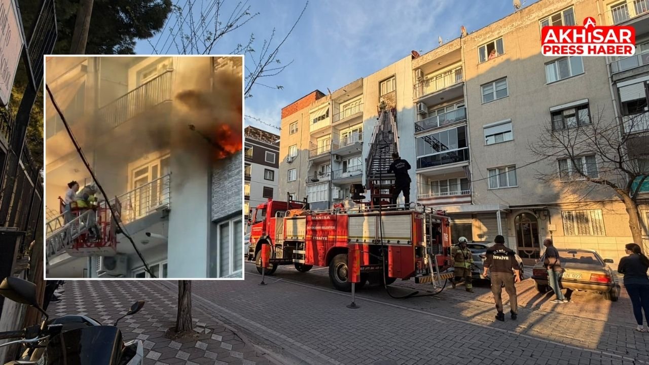 Akhisar’da Korkutan Yangın!