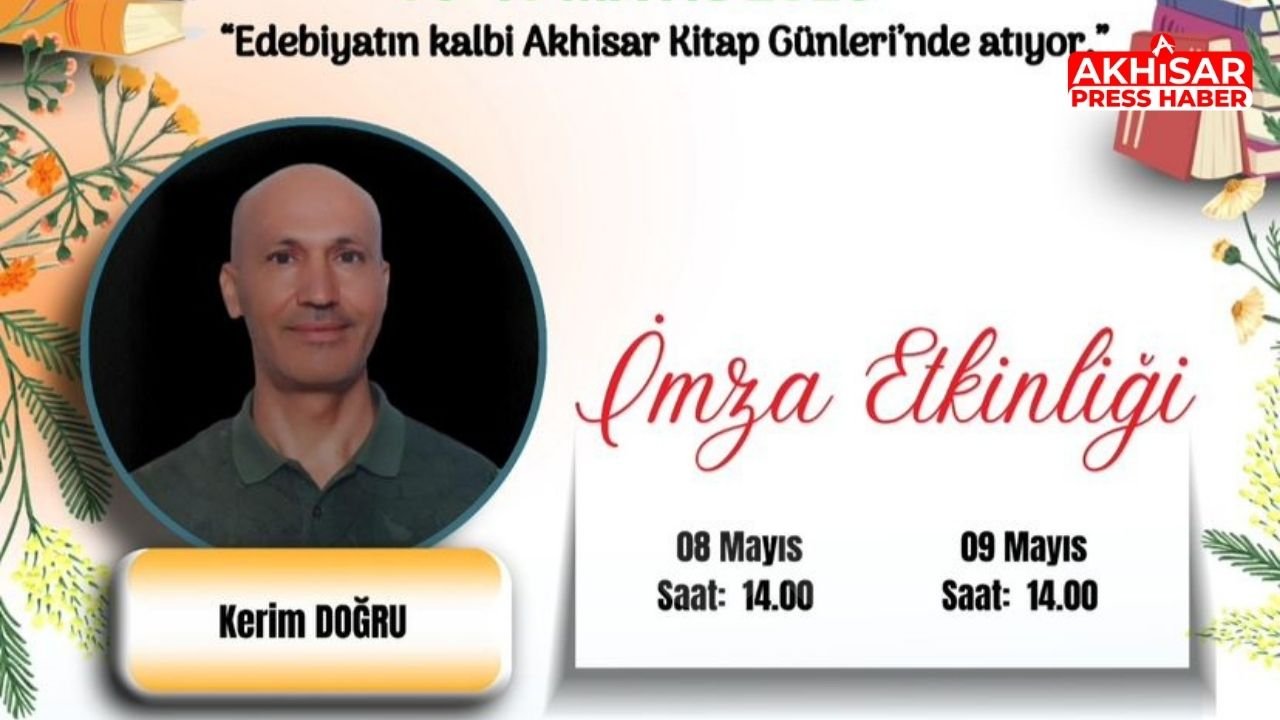 Yazar Kerim Doğru İlk Kitabıyla Okurlarıyla Buluşuyor