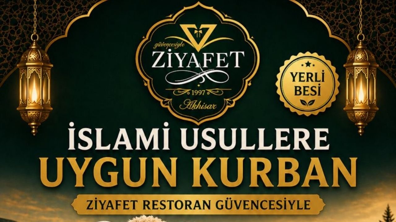 Akhisar’da Kurbanlık Satışları Başladı: Ziyafet Restoran’dan Hizmet