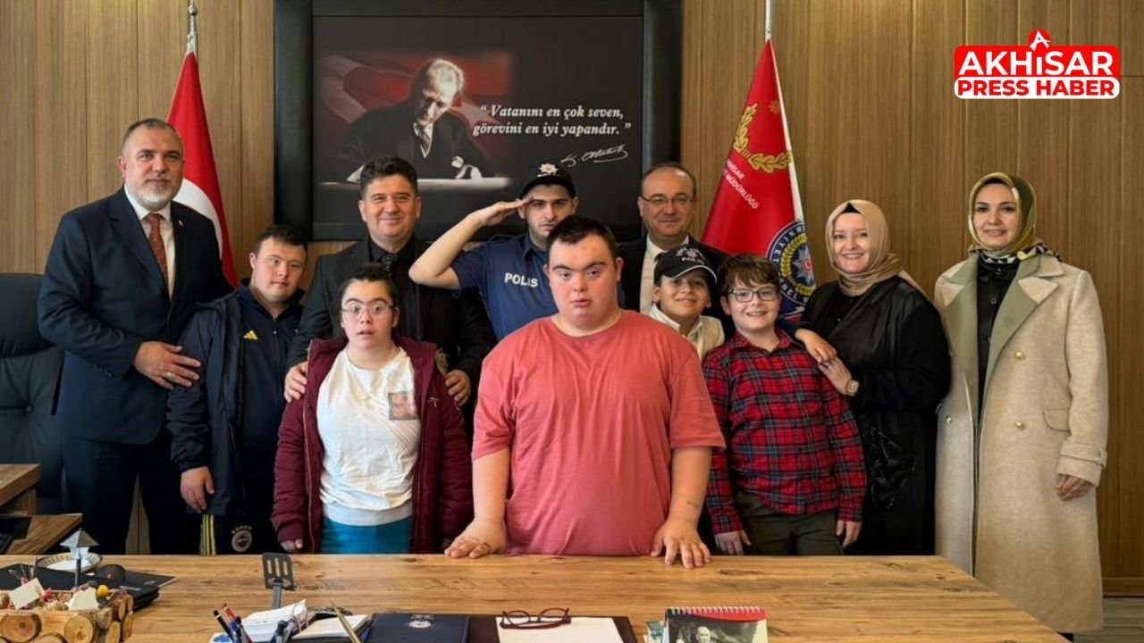 Özel Çocuklardan Polis Haftası’na Anlamlı Ziyaret