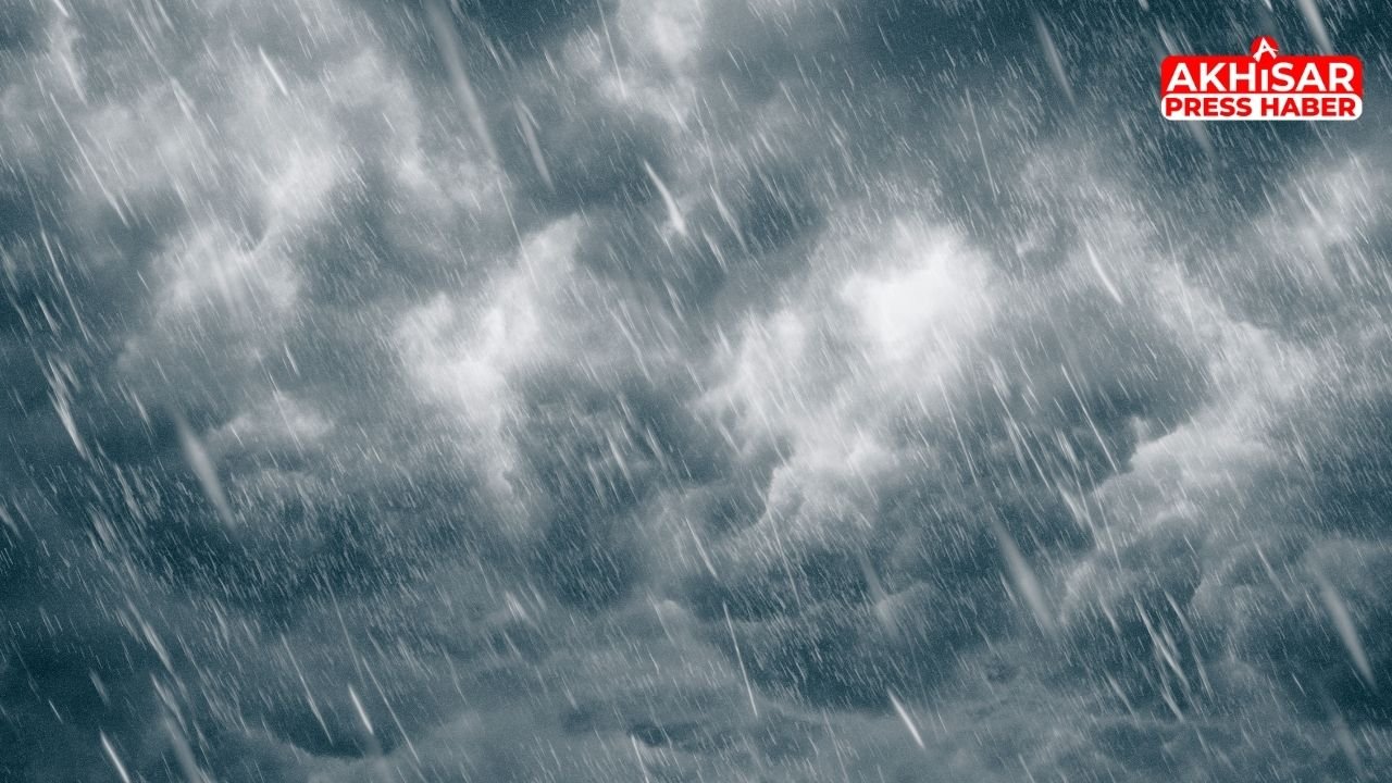 Meteoroloji’den Manisa’ya Kuvvetli Yağış Uyarısı