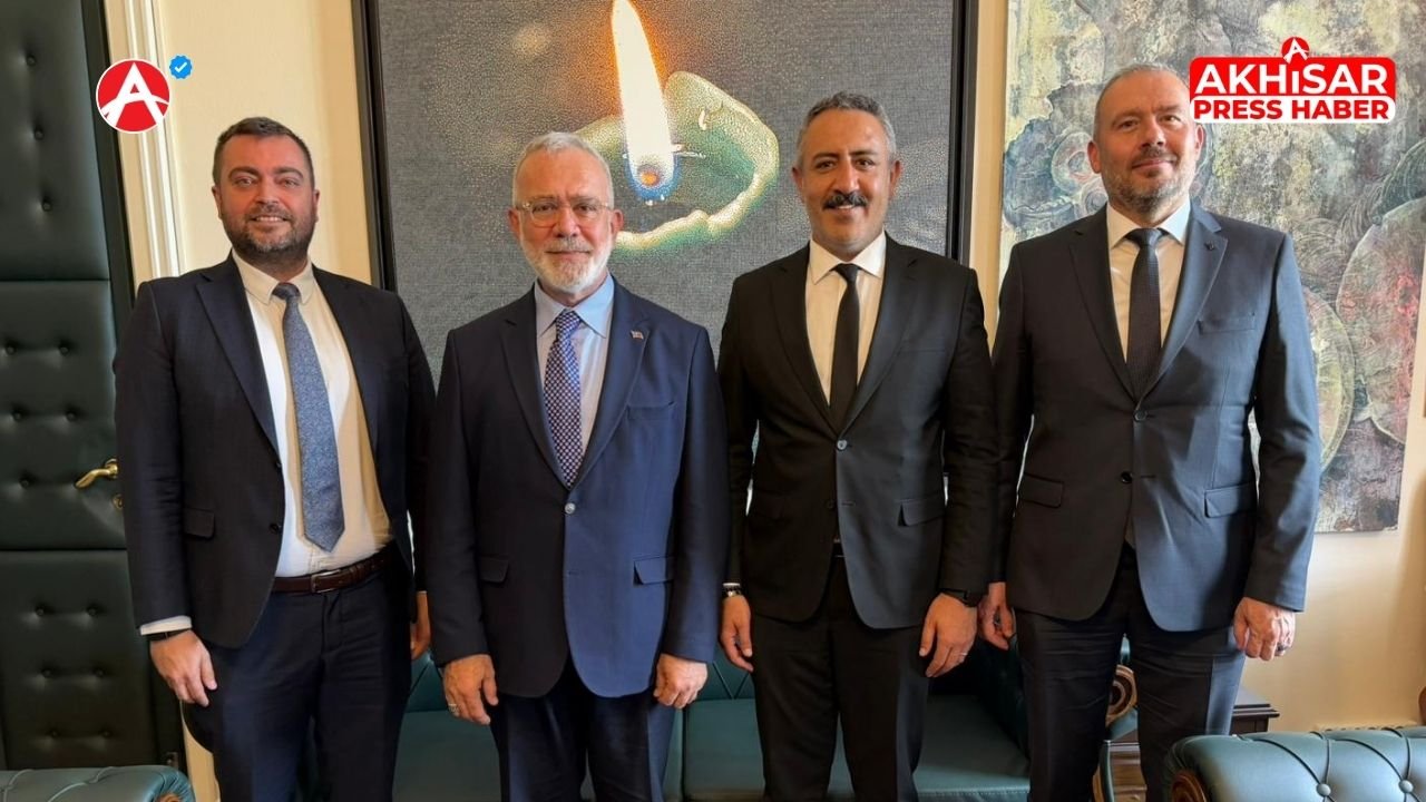 Akhisar OSB Heyetinden Ankara’da Önemli Ziyaret