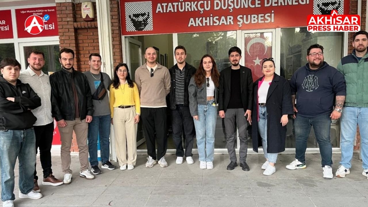 ADD Akhisar Gençlik Kolları Başkanlığına Samet Erim Çam Seçildi