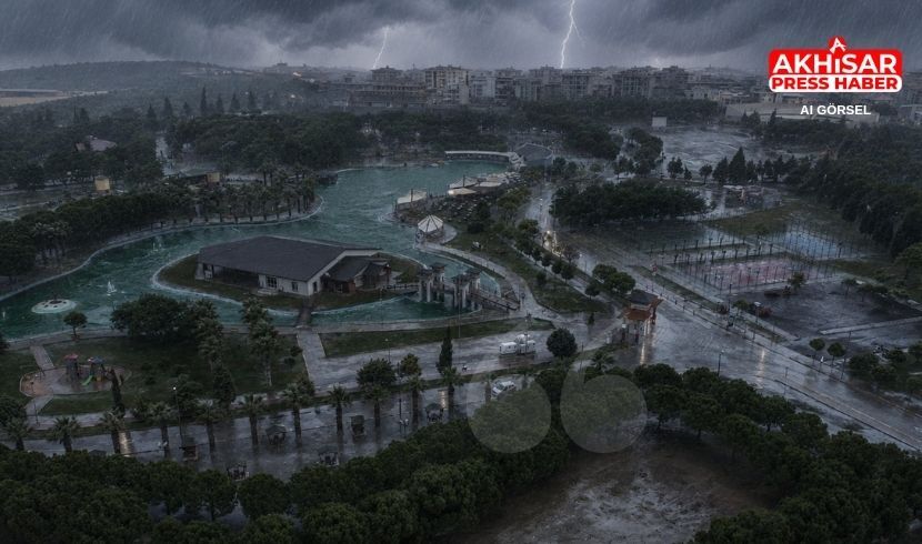 Akhisar’da Yağışlı Hava Alarmı! Sağanaklar Günlerce Sürecek