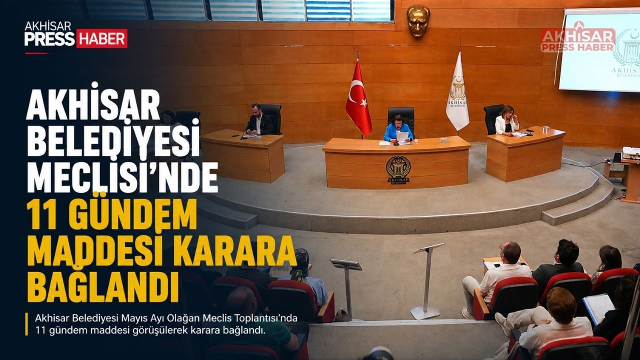 Akhisar Belediye Meclisinde 100 Milyonluk Krediye Onay