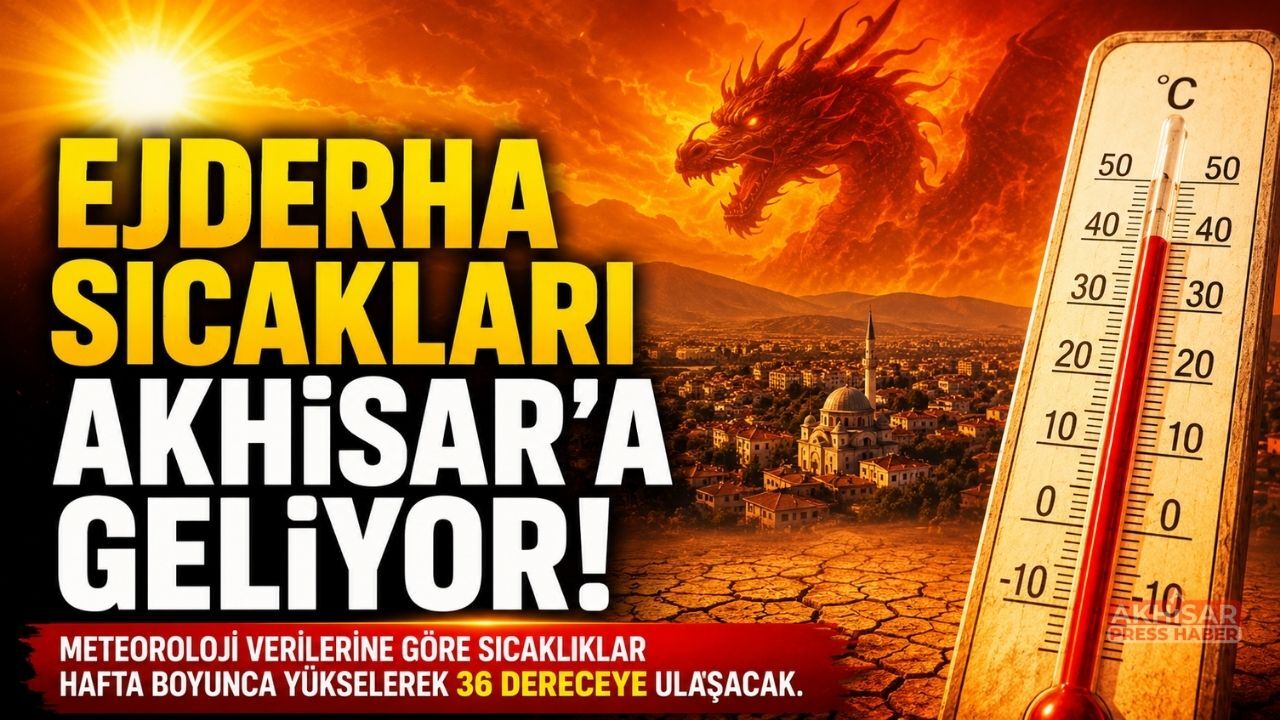 Ejderha Sıcakları Akhisar'a Geliyor!