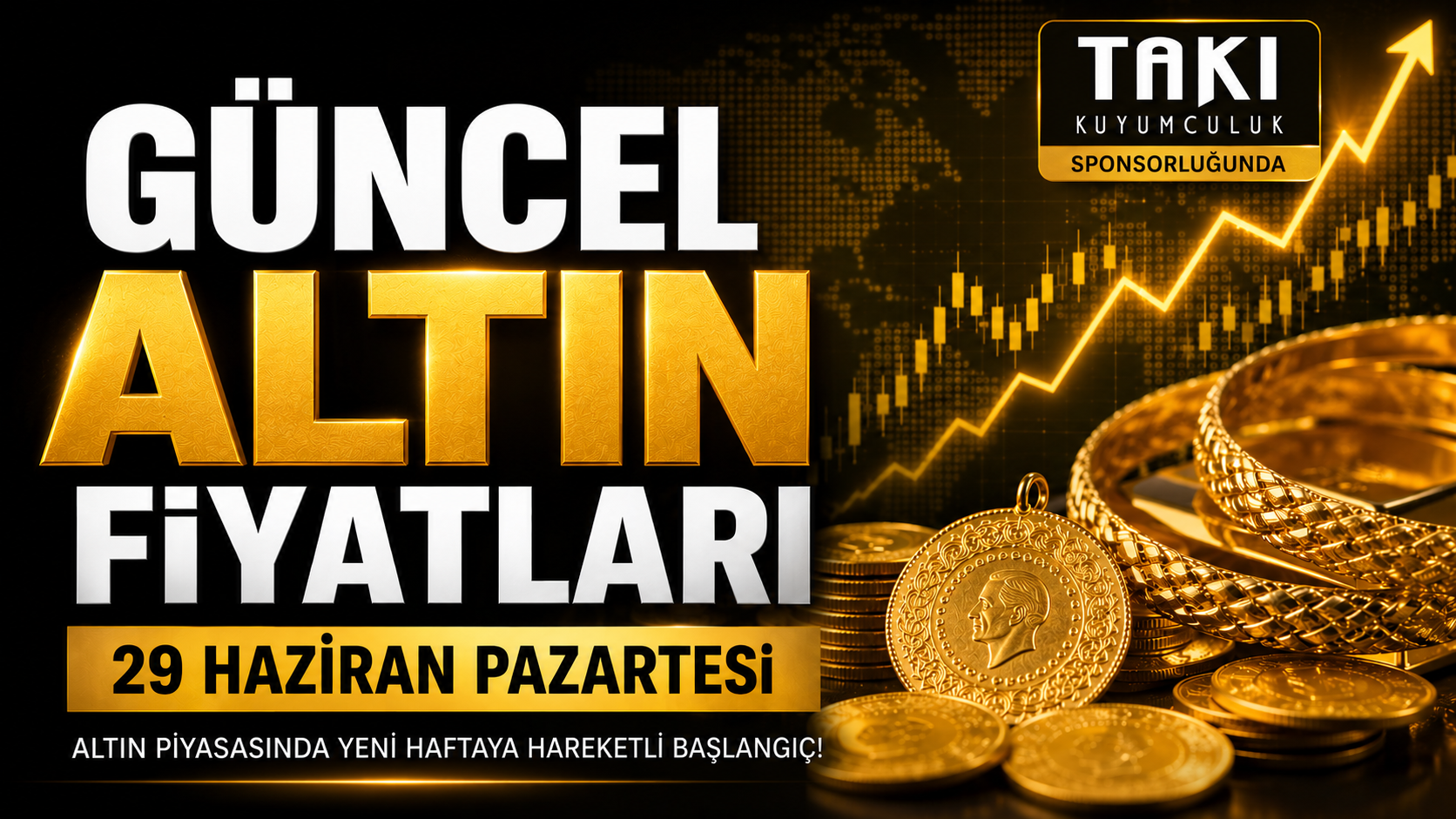 Güncel Altın Fiyatları Ne Kadar? (29 Haziran Pazartesi)