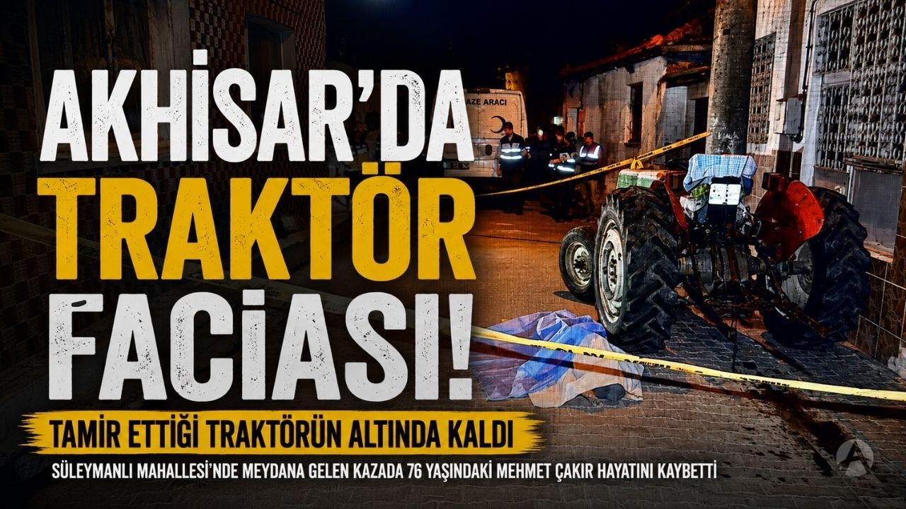 Tamir Ettiği Traktörün Altında Kalarak Hayatını Kaybetti