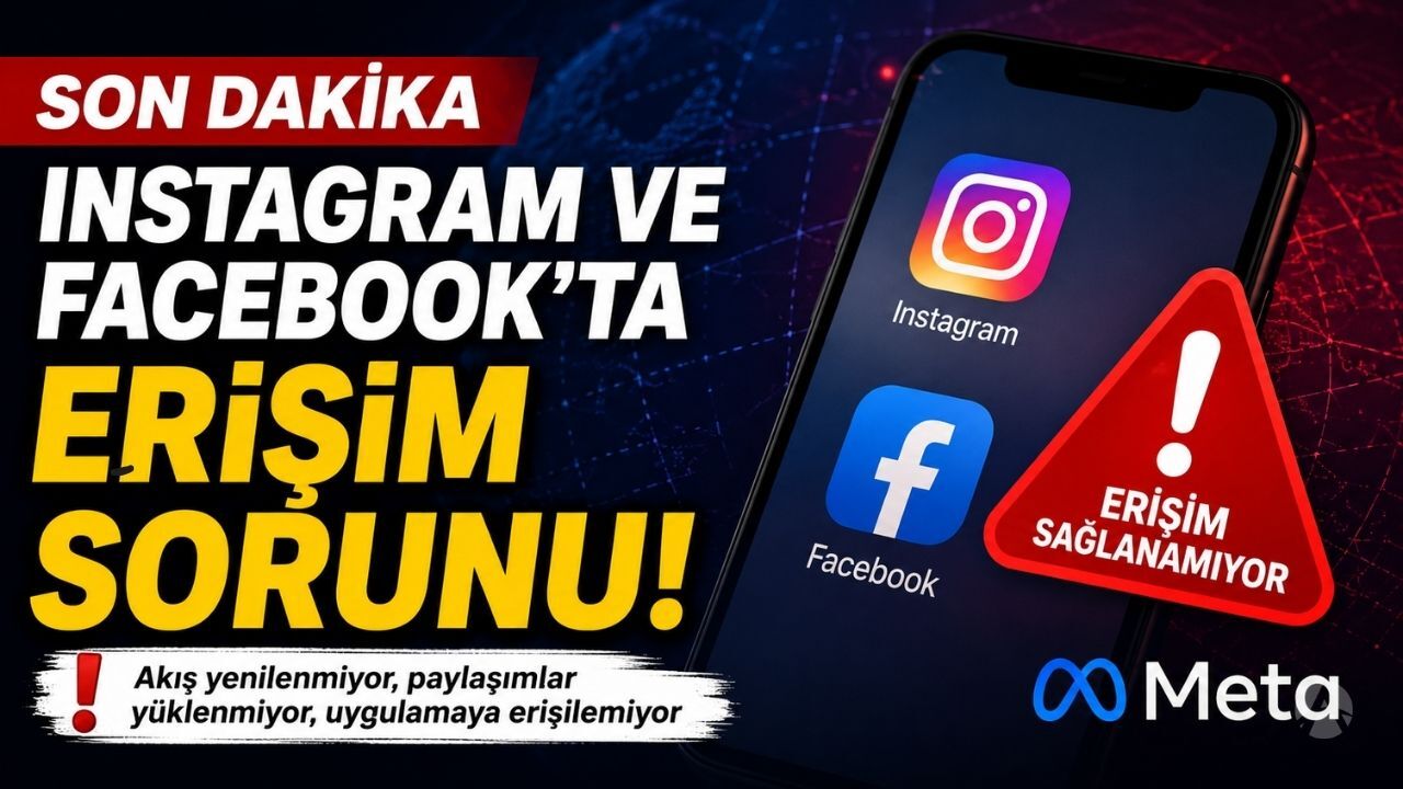 Instagram çöktü mü? Facebook neden açılmıyor? Meta’da küresel erişim sorunu