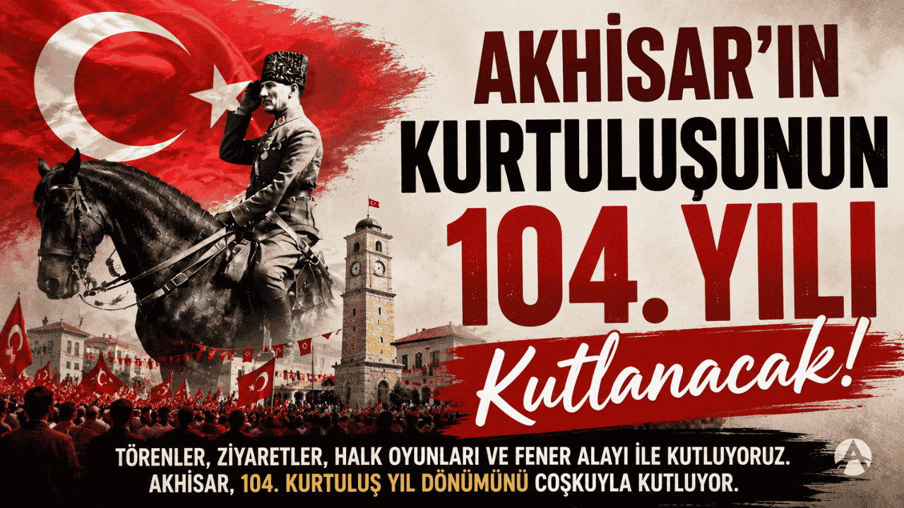 Akhisar’ın Kurtuluşunun 104. Yılı Tören ve Etkinliklerle Kutlanacak