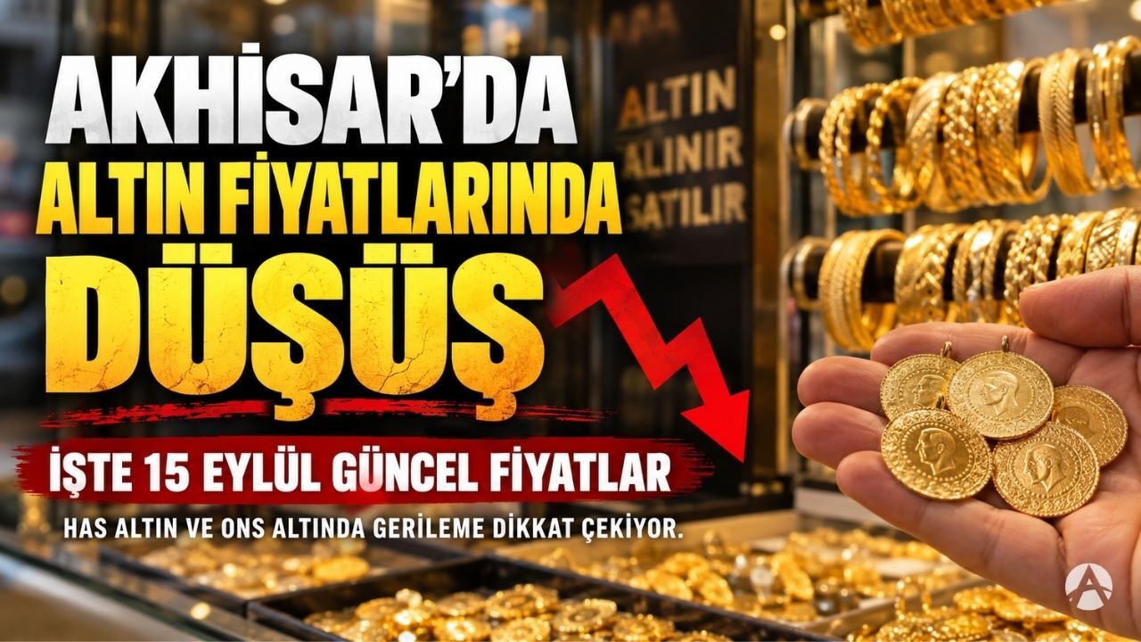 Altın Fiyatlarında Düşüş Devam Ediyor: İşte 15 Eylül Güncel Liste