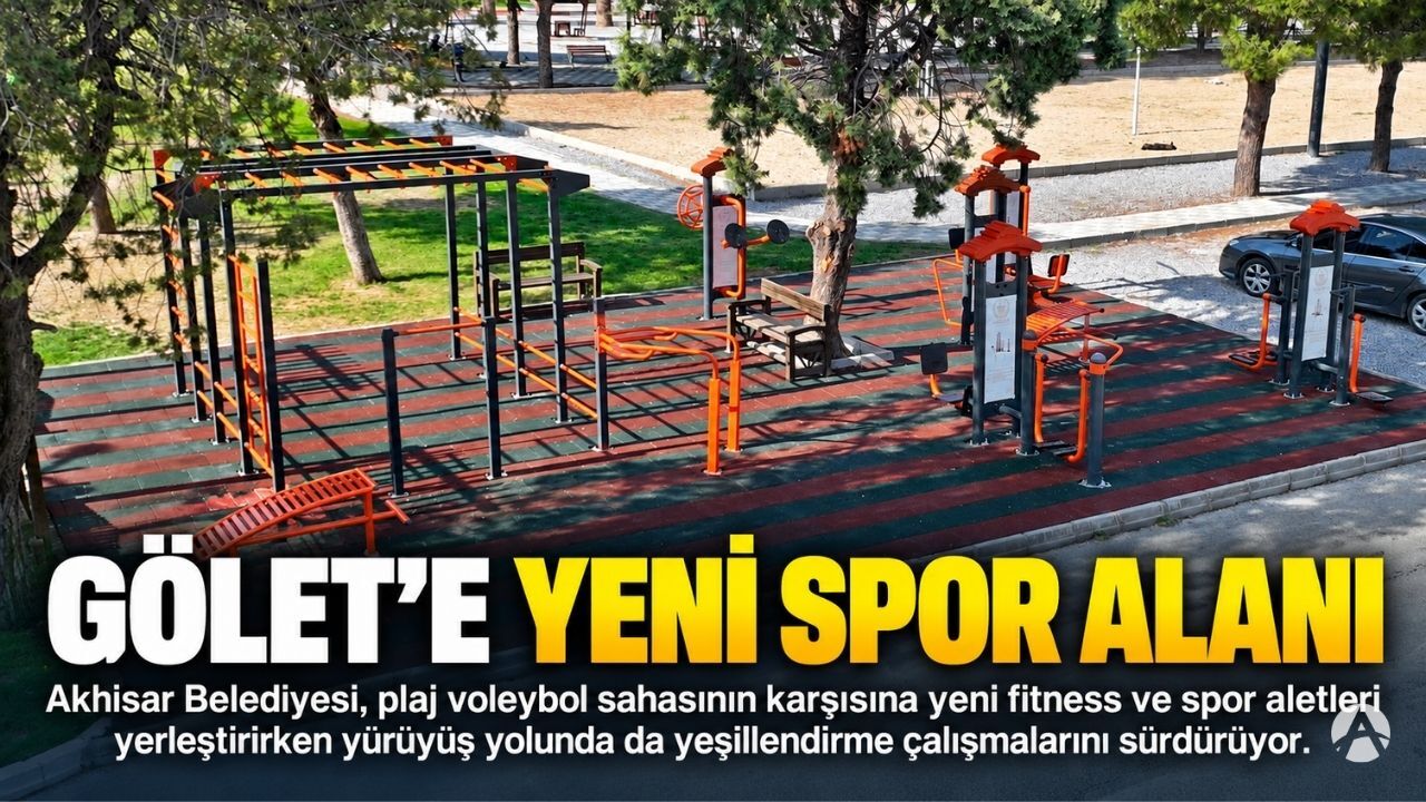 Gölet’e Yeni Spor Alanı: Fitness Aletleri Yerleştirildi