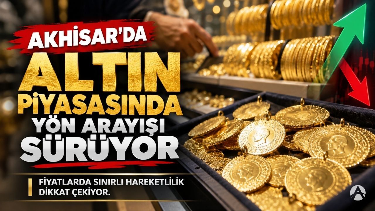 Akhisar’da Altın Piyasasında Yön Arayışı Sürüyor