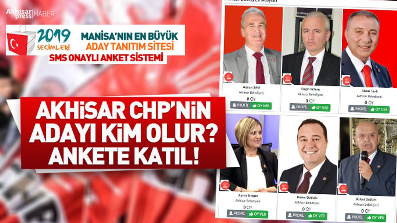 Akhisar CHP'nin belediye başkan adayı kim olur?