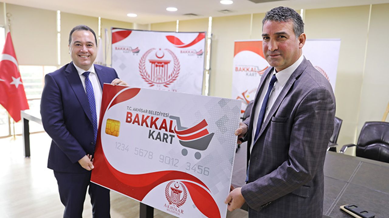 Türkiye’de ilk Bakkal Kart projesi Akhisar’da başlıyor