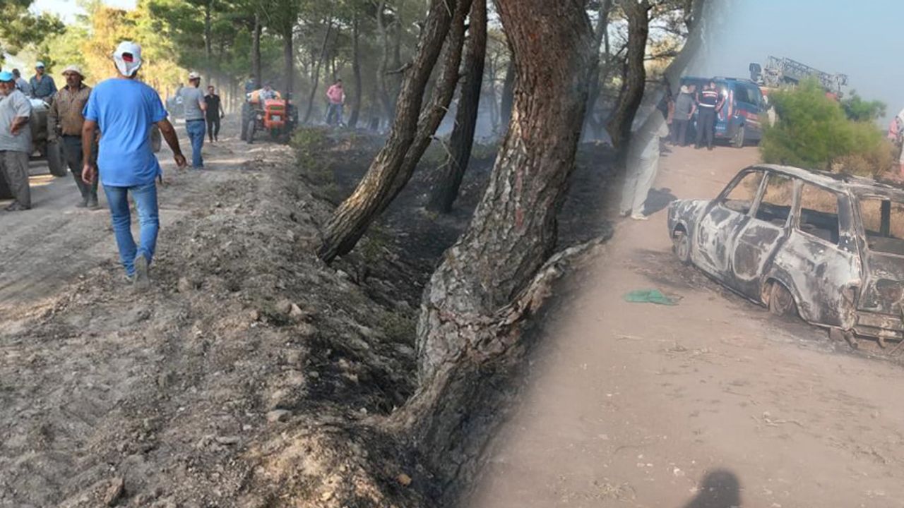 Akhisar'da çıkan orman yangını kontrol altına alındı!