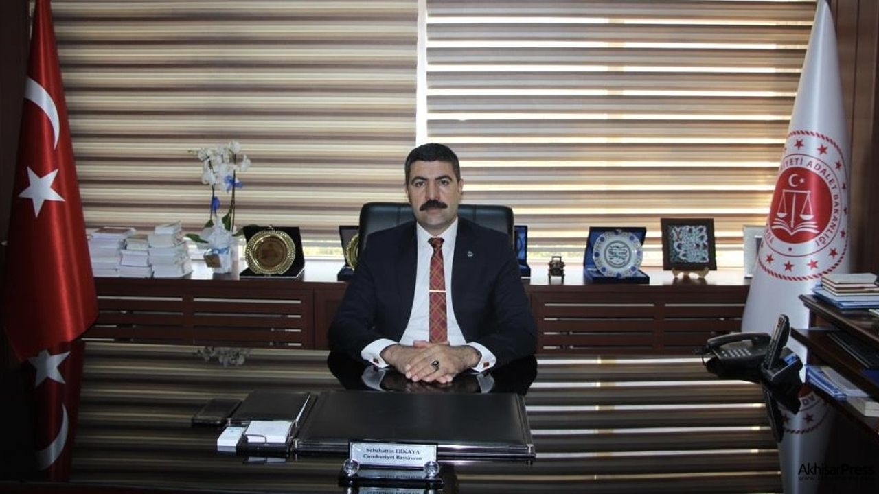 Akhisar Cumhuriyet Başsavcısı Sebahattin Erkaya göreve başladı
