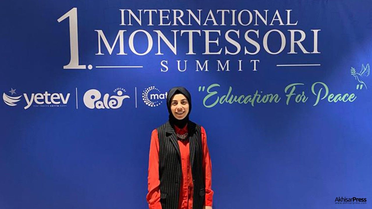 Tuğba Akcan, 1. İnternational Montessori Summit'e katıldı