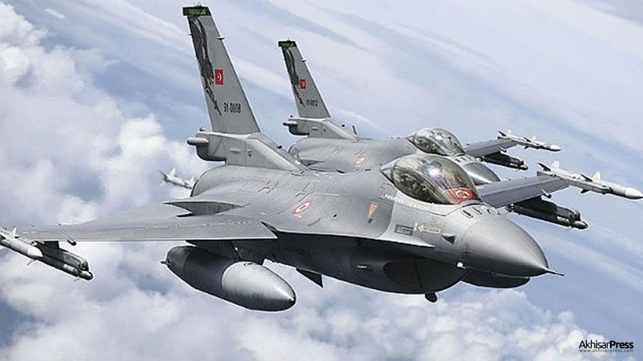 Yunan uçaklarına, Akhisar'dan kalkan F-16'lar karşılık verdi
