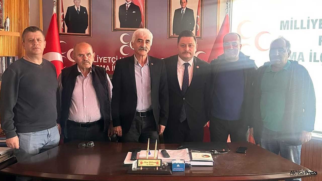 MHP, Soma ve Kırkağaç'tan Akın Çakır'a tam destek!