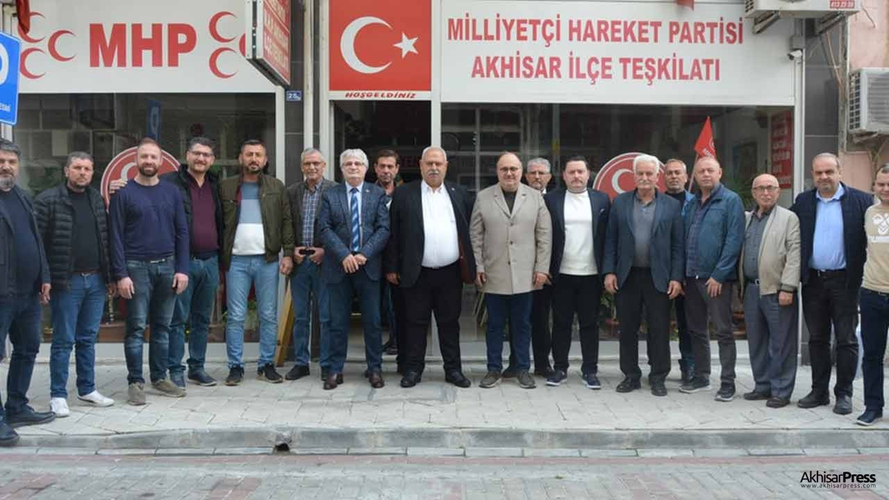 Fatih Füzün'den, MHP Akhisar teşkilatına ziyaret