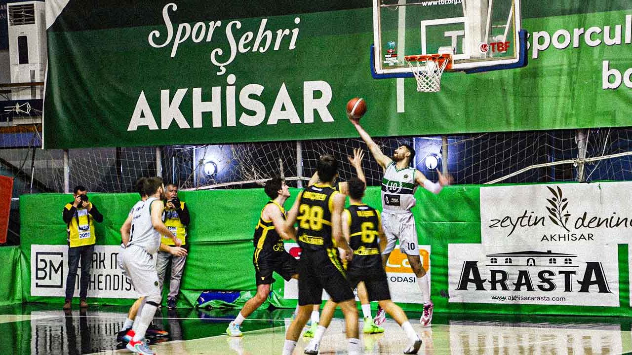 Akhisar Belediye Basket, Ligin ilk yarısını ikinci sırada bitirdi!