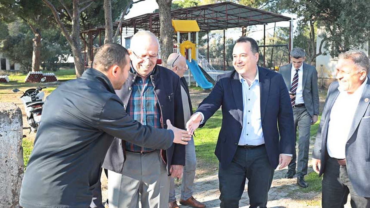 Başkan Dutlulu, Eroğlu ve Dayıoğlu mahallelerini ziyaret etti