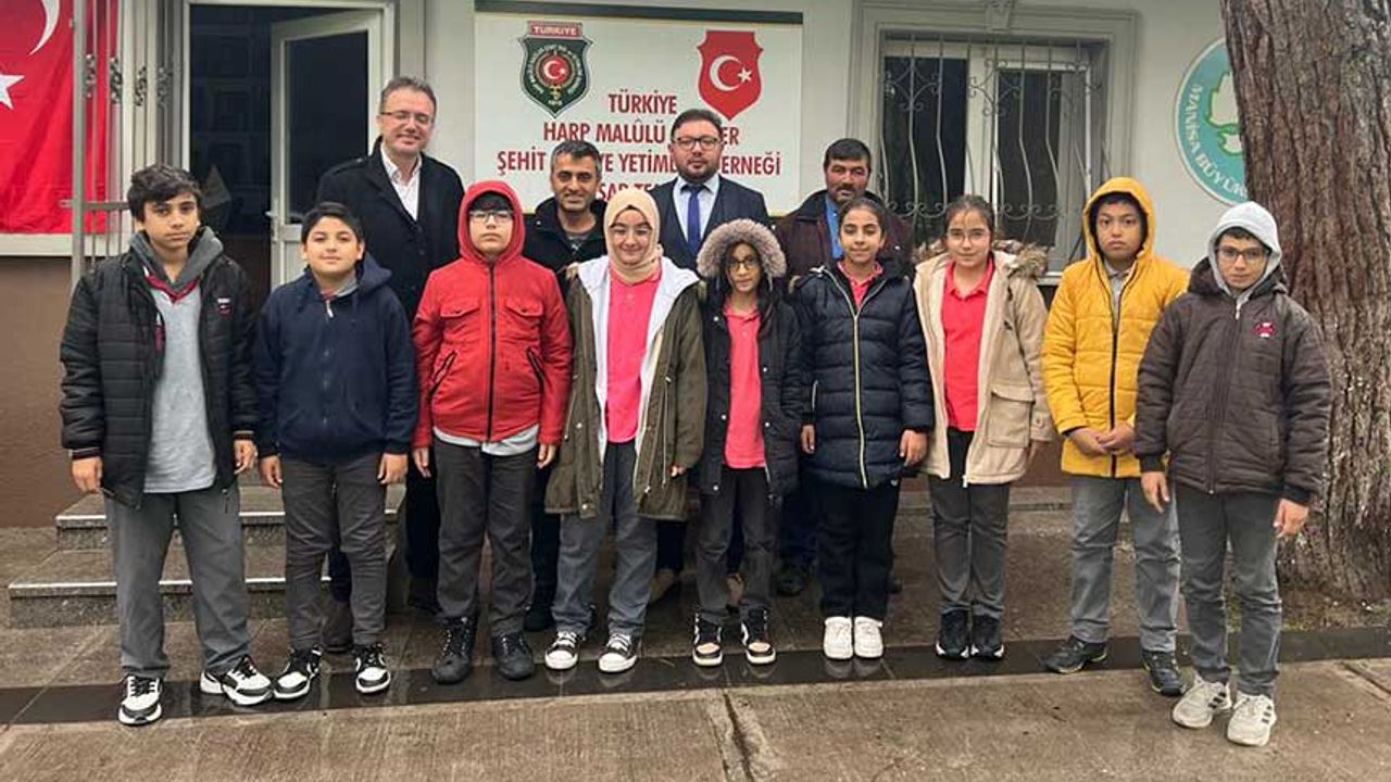 Yavuz Selim Ortaokulu öğrencilerinden anlamlı ziyaret