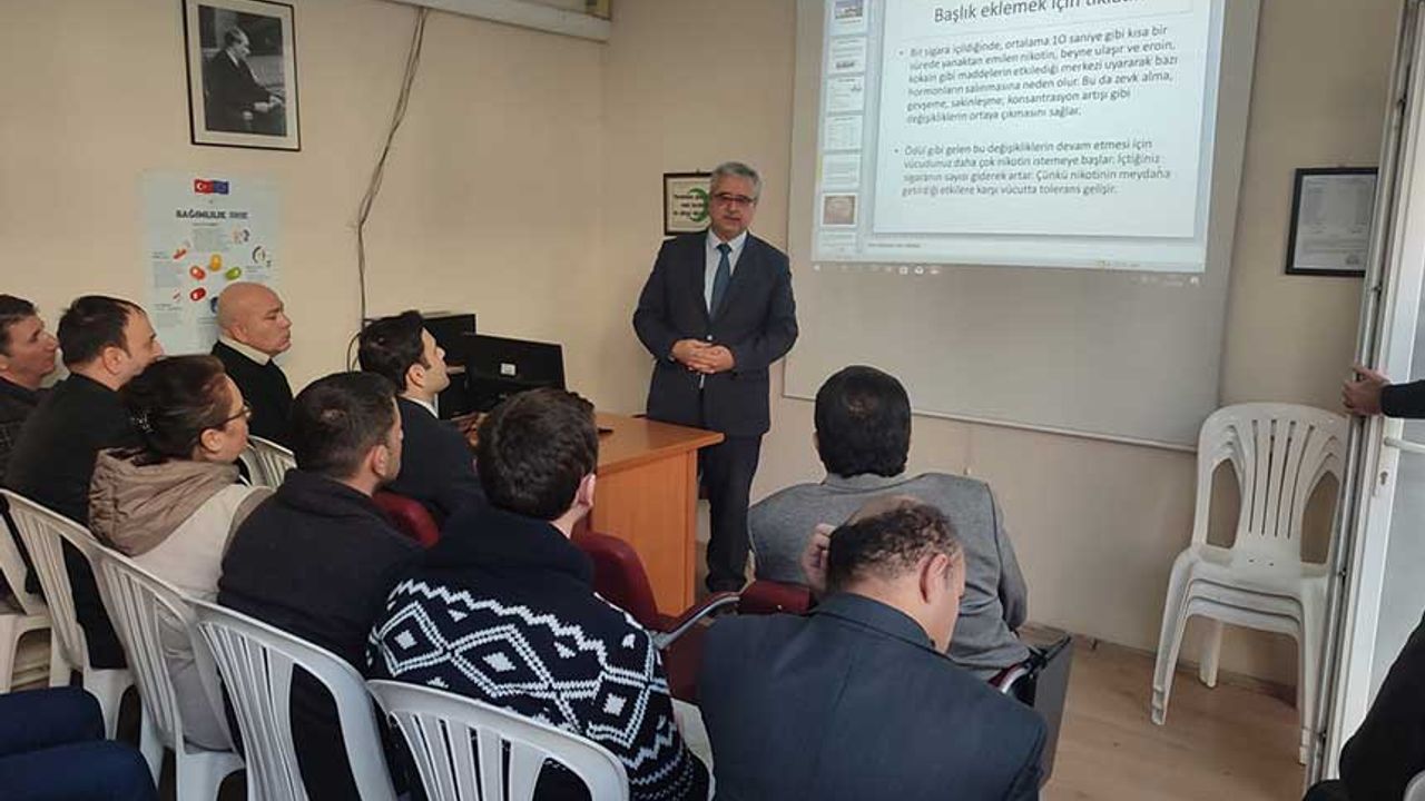 Akhisar'da Bağımlılıkla Mücadele Eğitimi ve Seminerler Düzenlendi