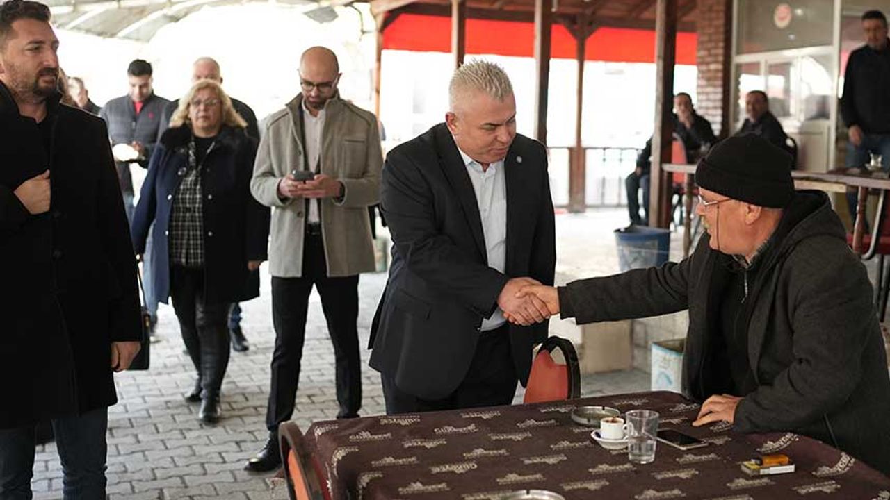 İYİ Parti Akhisar Belediye Başkan Adayı Hüseyin Ali Doğan, Zeytinliova’da