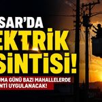 Akhisar'da 3 Temmuz Cuma Planlı Elektrik Kesintisi!