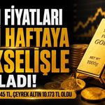 20 Temmuz Pazartesi Güncel Altın Fiyatları