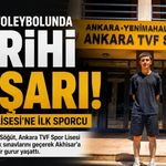 Akhisar Voleybolunda Tarihi Başarı! TVF Spor Lisesi'ne İlk Sporcu