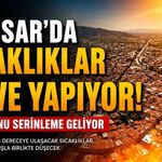 Akhisar'da Kavurucu Sıcaklar Zirve Yapıyor! Hafta Sonu Serinleme Geliyor