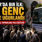 Akhisar'da bir ilk: 100 genç umreye uğurlandı
