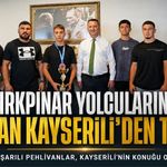 Kırkpınar Vizesini Alan Akhisarlı Pehlivanlara Başkan Kayserili’den Tebrik