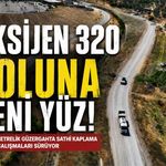 Oksijen 320 Dinlenme Tesisleri Yolunda Asfalt Çalışması