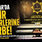 Akhisar’da operasyon!: 30 bin 951 sentetik ecza ele geçirildi