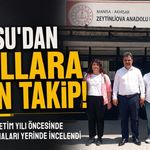 Akhisar’da Okullarda Yeni Eğitim Öğretim Yılı Hazırlıkları İncelendi