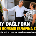Oktay Dağlı Zeytin Borsası Esnafını Dinledi