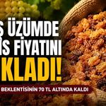 TARİŞ Kuru Üzümde Avans Fiyatını Açıkladı