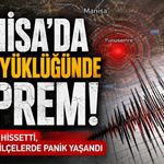 Manisa’da 3,8 Büyüklüğünde Deprem: Akhisar’da da Hissedildi