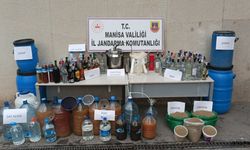 Akhisar'da kaçak içki operasyonu: 1 ton rakı ele geçirildi!