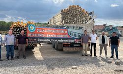 Akhisar’da Sulama Kooperatiflerine boru desteği
