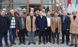 Besim Dutlulu'dan, Pazarcılar Odası'na ziyaret