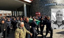 Hayatını kaybeden Akhisarlı zabıta, son yolculuğuna uğurlandı