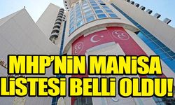 MHP Manisa Milletvekili Aday Adayları listesi belli oldu!